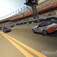 The Team Oppo Miata takes the green flag for the Roar Before the 24.